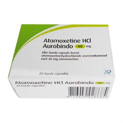 Атомоксетин HCL 40 мг Европа :: Аналог Когниттера :: Aurobindo капс. №30 в Альметьевске и области фото